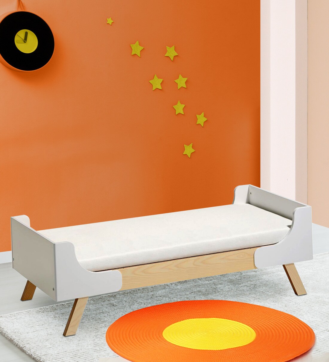 Buy GrowMate Toddler Extendable Bed by Papaya Kids Online Kids Beds Kids Beds Furniture