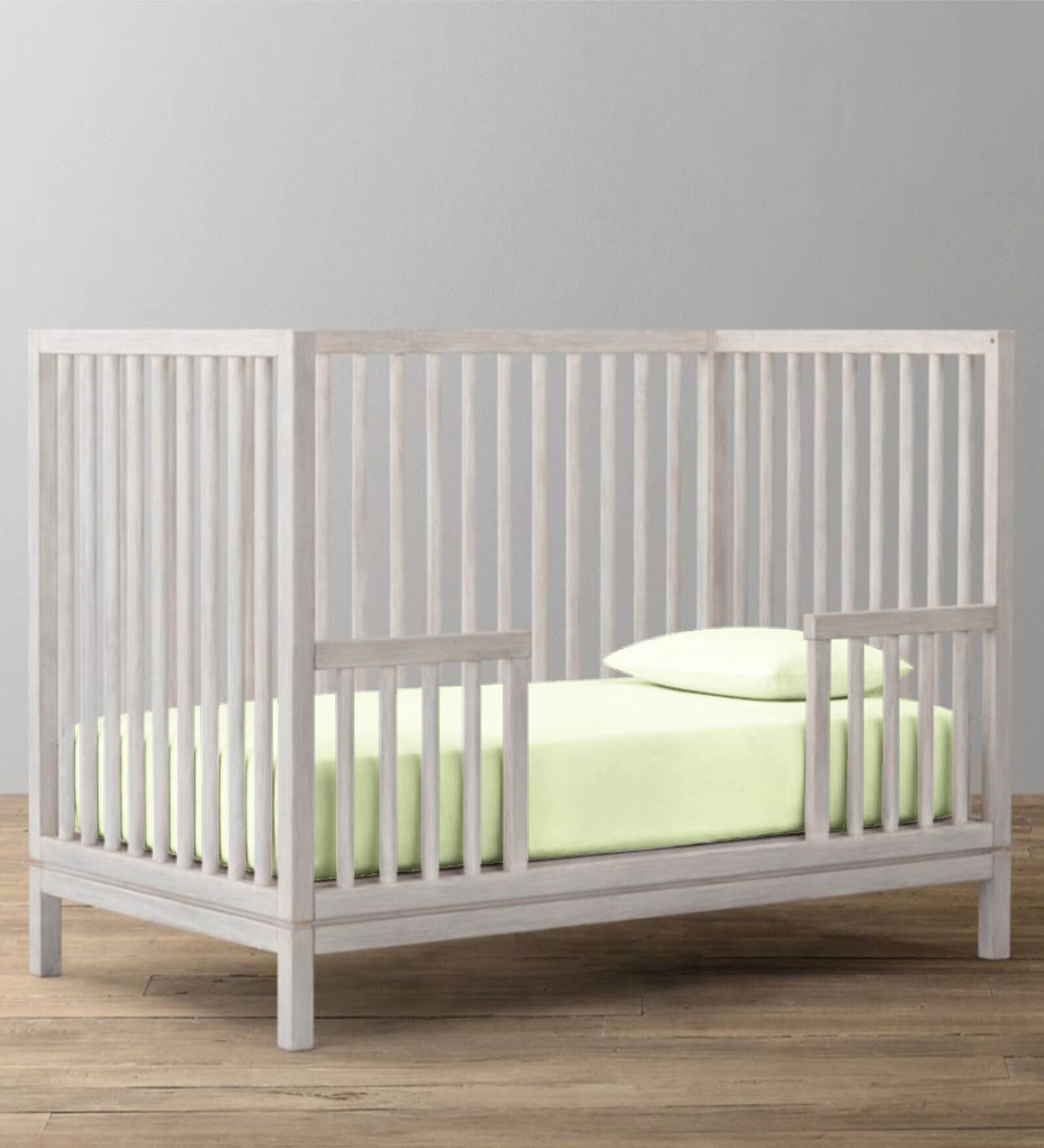 Buy Green Crib Sheets Cotton Bedsheet at 100 OFF by The Baby Atelier
