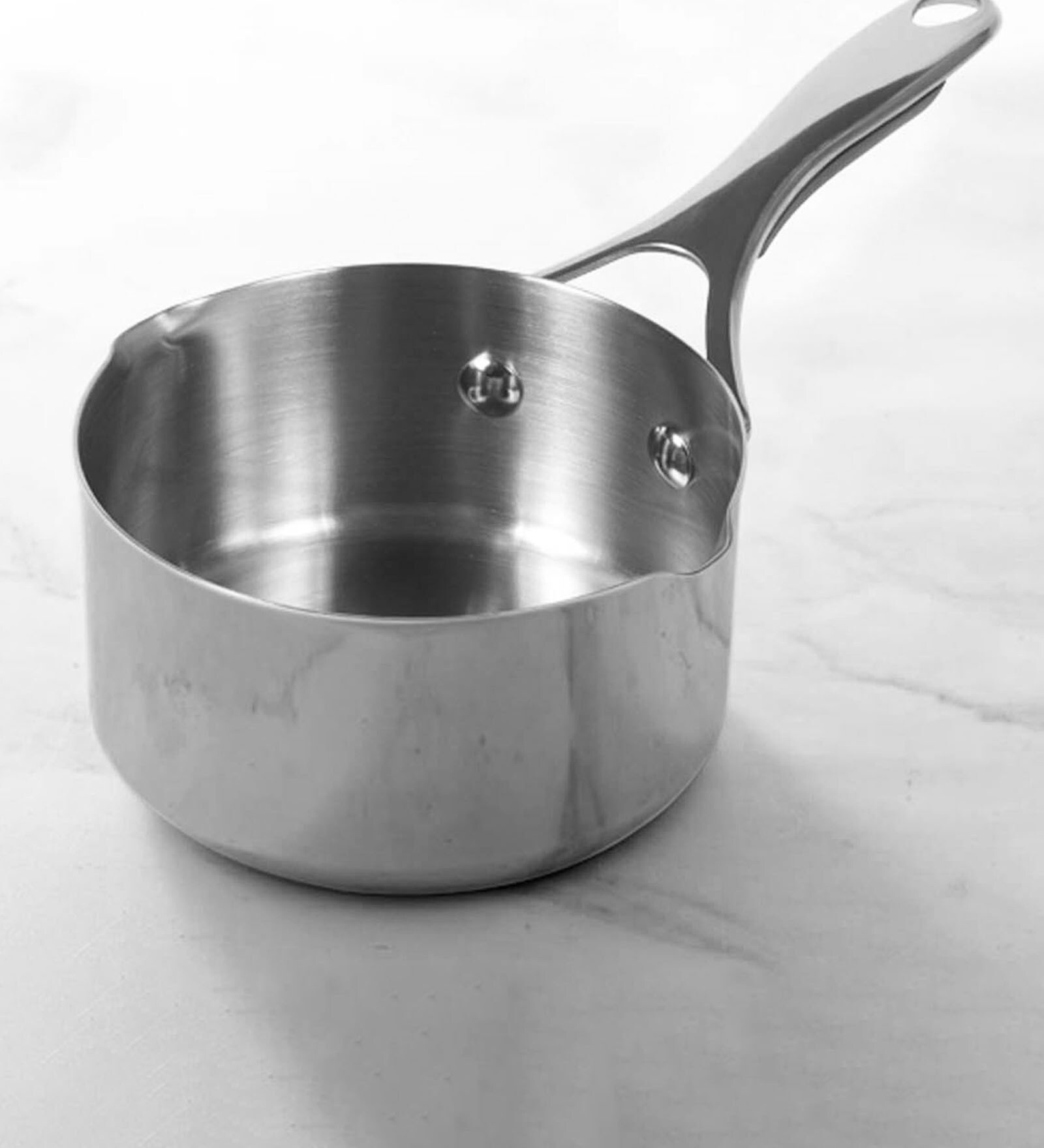 Buy Selecta Induction Friendly Silver Stainless Steel Milk Pan Online