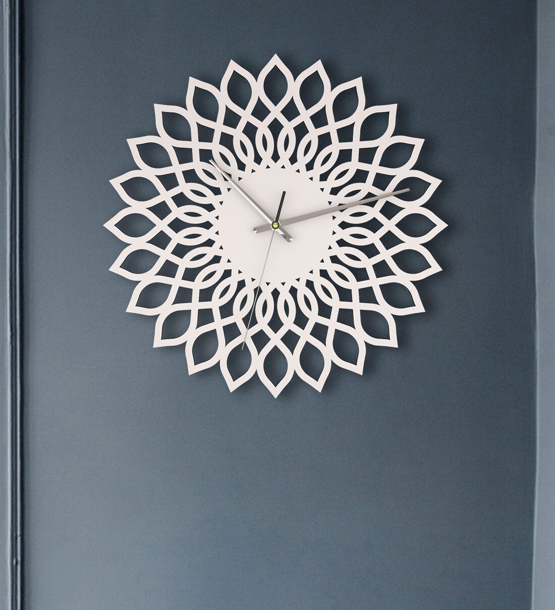 Buy White MDF Panorama Novelty Wall Clock Online Novelty Wall Clocks