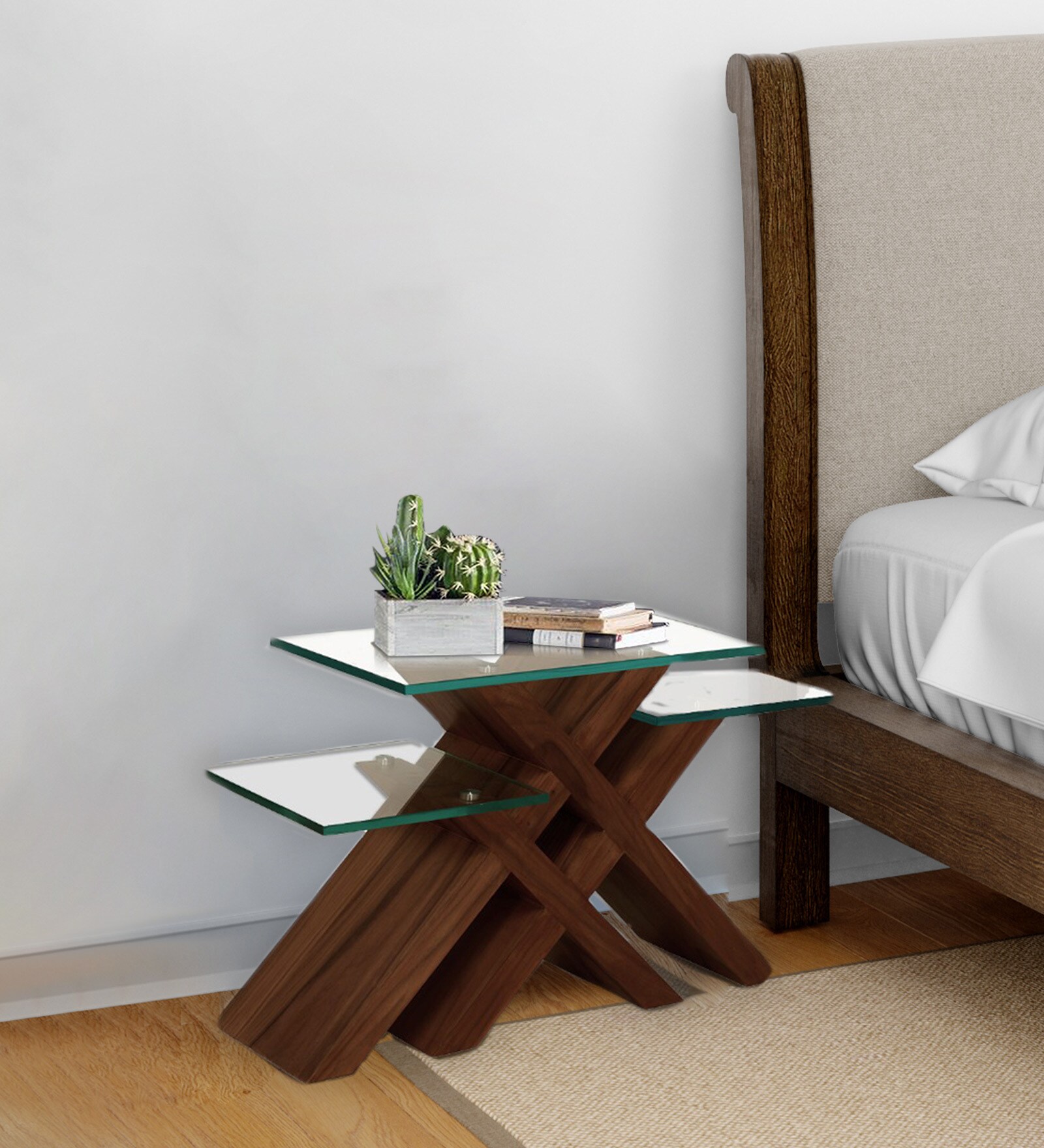 Buy Hashtag Coffee Table in Melanie Finish by Instinct Design Online