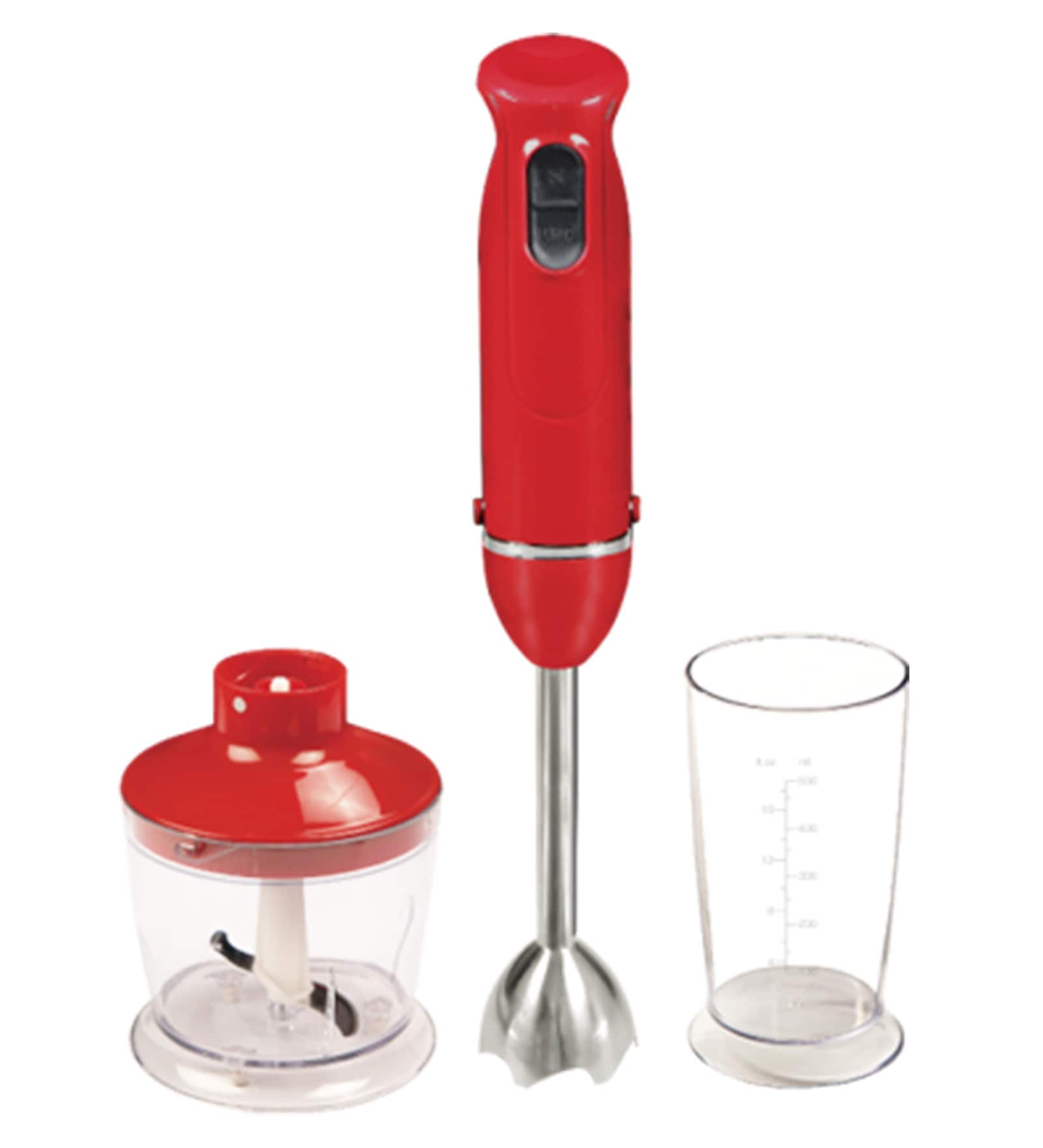 Buy Havells Super Blend Plus Red 400W 3Piece Hand Blender Set Online