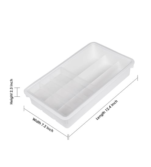 Buy Plastic Kitchen Drawer Organizer Set Of 2 By Now Zen
