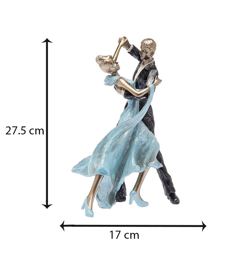 Buy Homestop Polyresin Ballroom Dancing Couple Statue Online