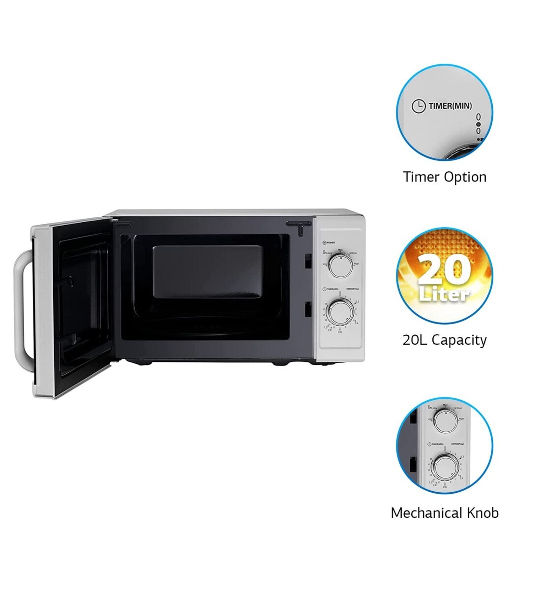 ifb 20 litre solo microwave oven 20pm mec2 white