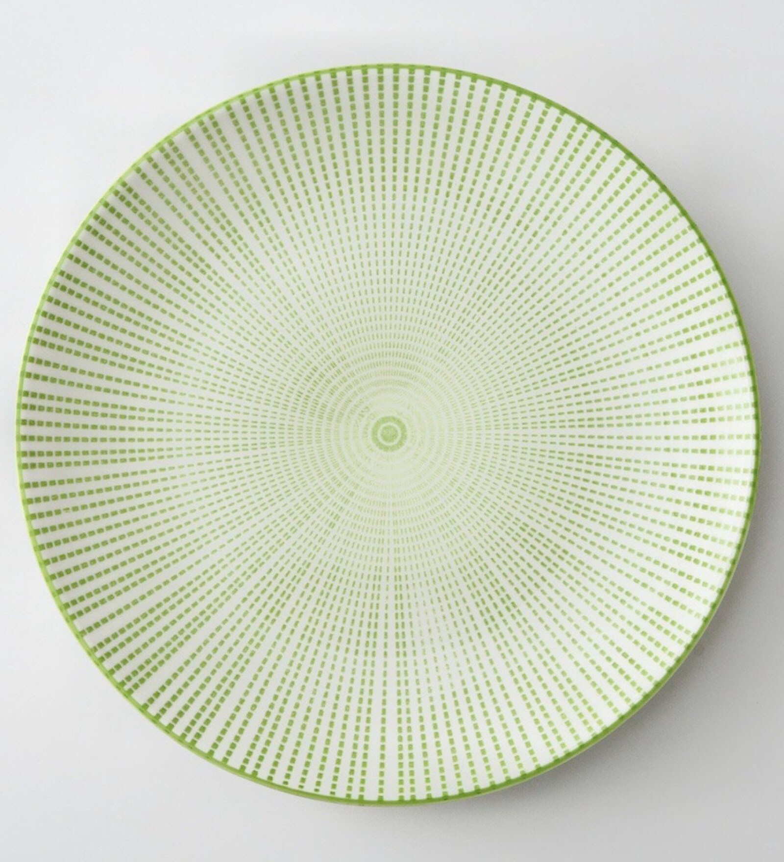 Buy Illusion Green 6.9 Inch Ceramic Dinner Plate by Nestasia at 26% OFF ...