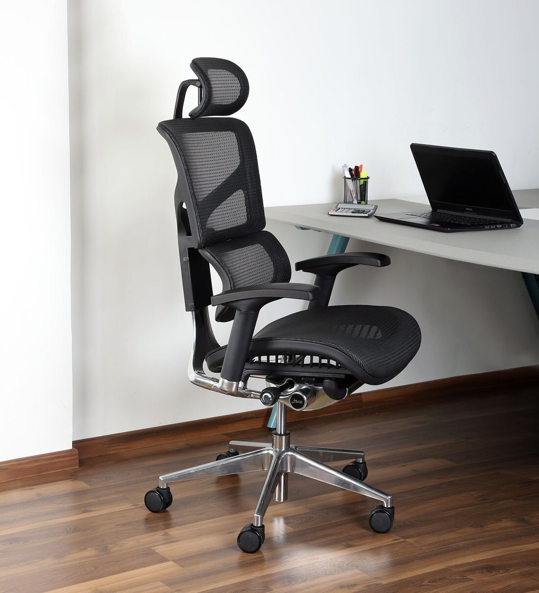 Buy Imported Ergonomic Chair in Black Colour By Misuraa Online