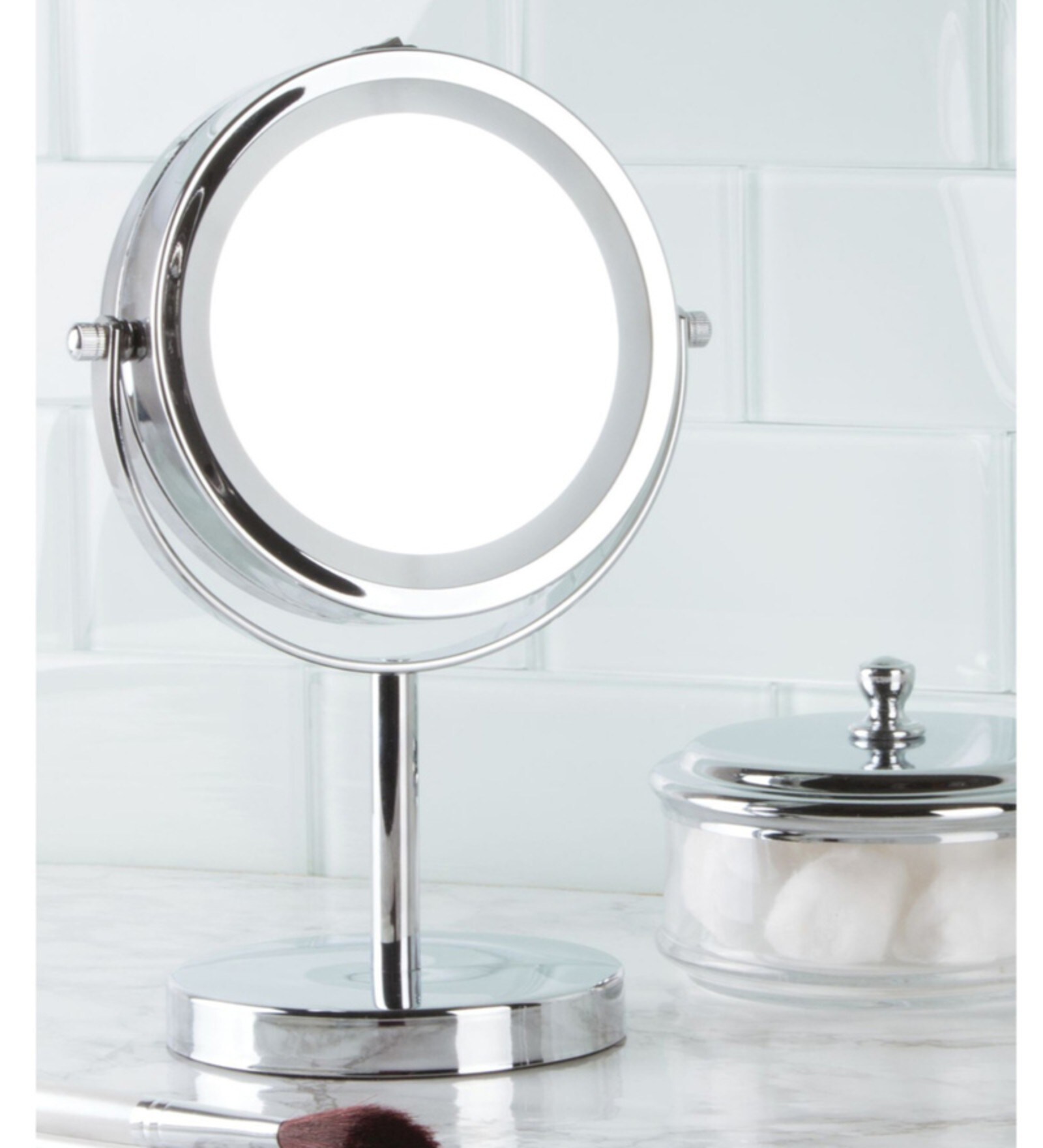 Buy Silver Stainless Steel Ancient Decorative Mirror Online Concave