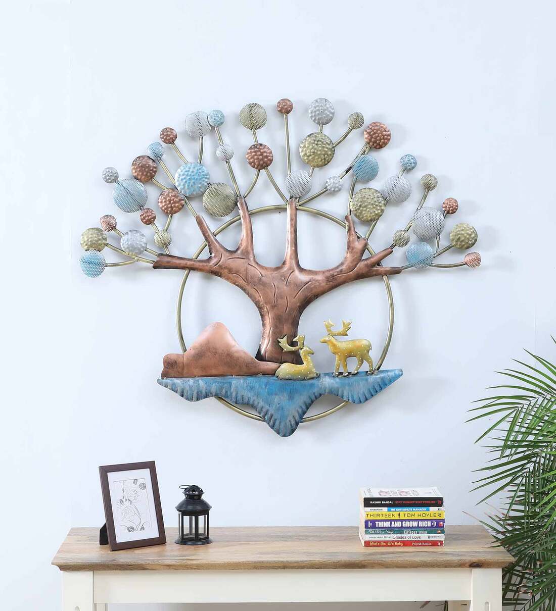 Buy Iron Moon Tree Wall Art at 35 OFF by Ganeshay Textiles Craft Pepperfry