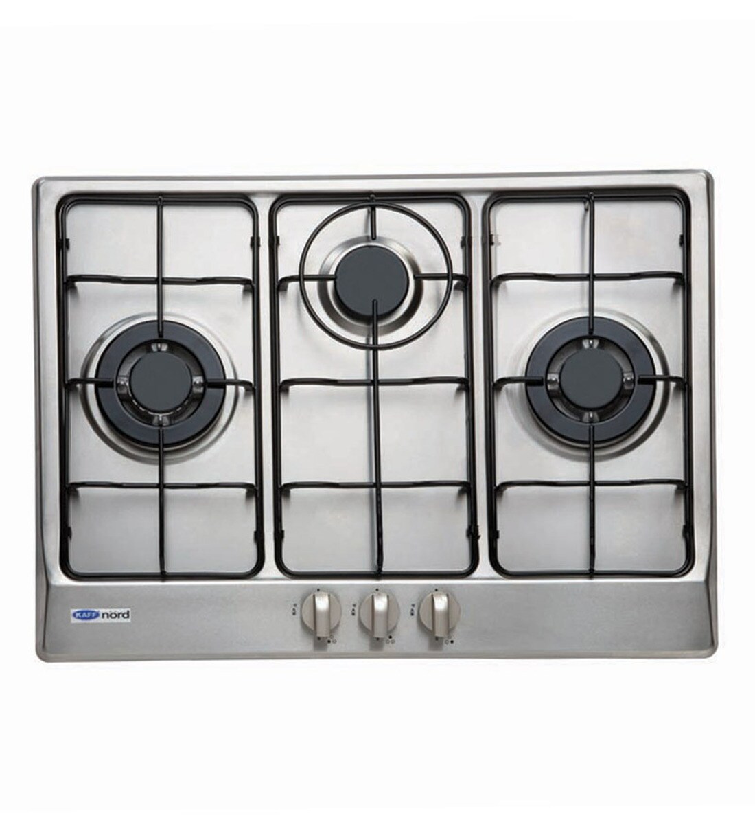 kaff stainless steel 4 burner hob