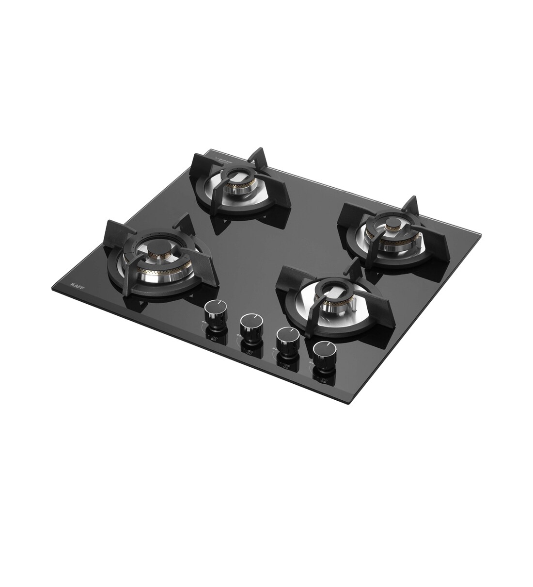 Buy Kaff 4 Burners Glass Gas Hob Khb60Br4 (Isi Mark) Online Gas