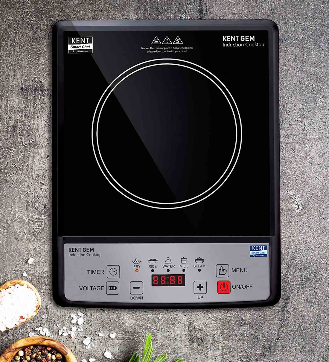 1500 watt induction cooktop