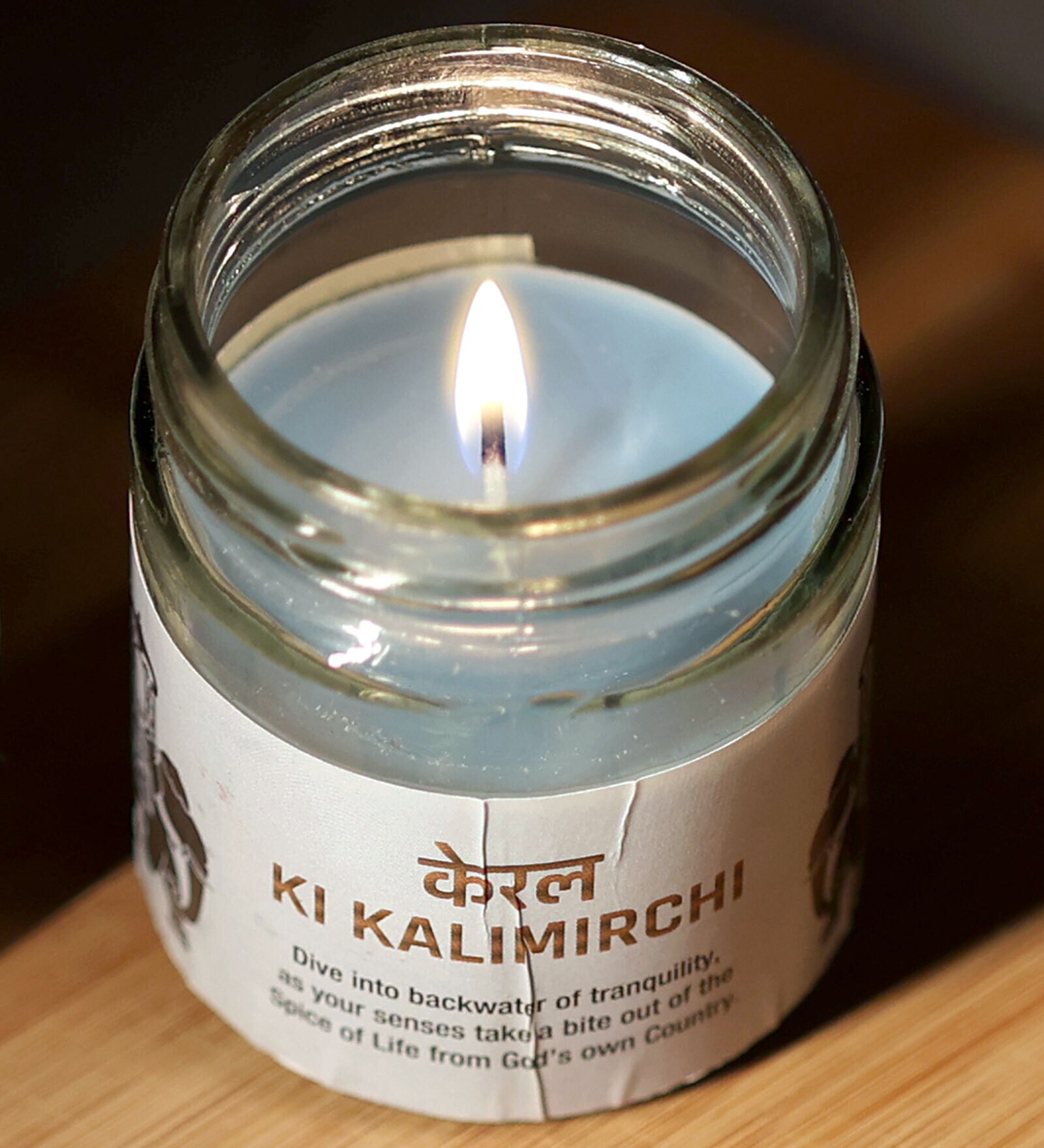 Buy Keral Kalimirch Scented Jar Candle Flavours Collection by Tara