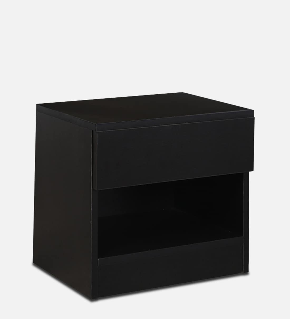 Buy Kireina Bedside Table in Brown Finish with Drawer Online Modern