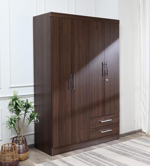 Buy 4 Door Wardrobe for Bedroom Online at Best Price in India