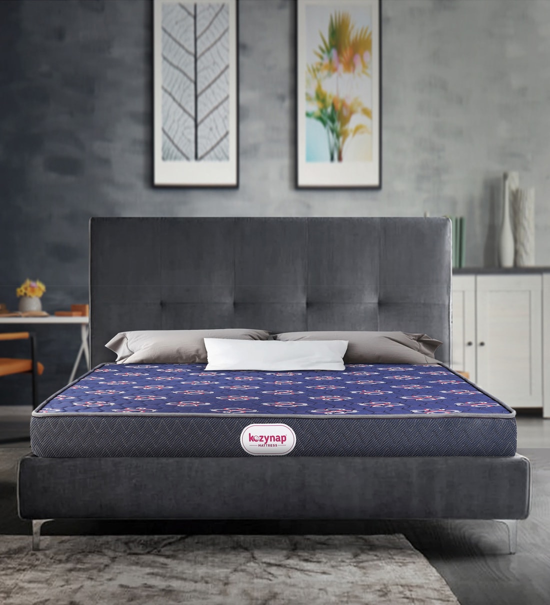 Buy Kozy Bond 5 inches Rebonded Foam King Size Mattress Online King