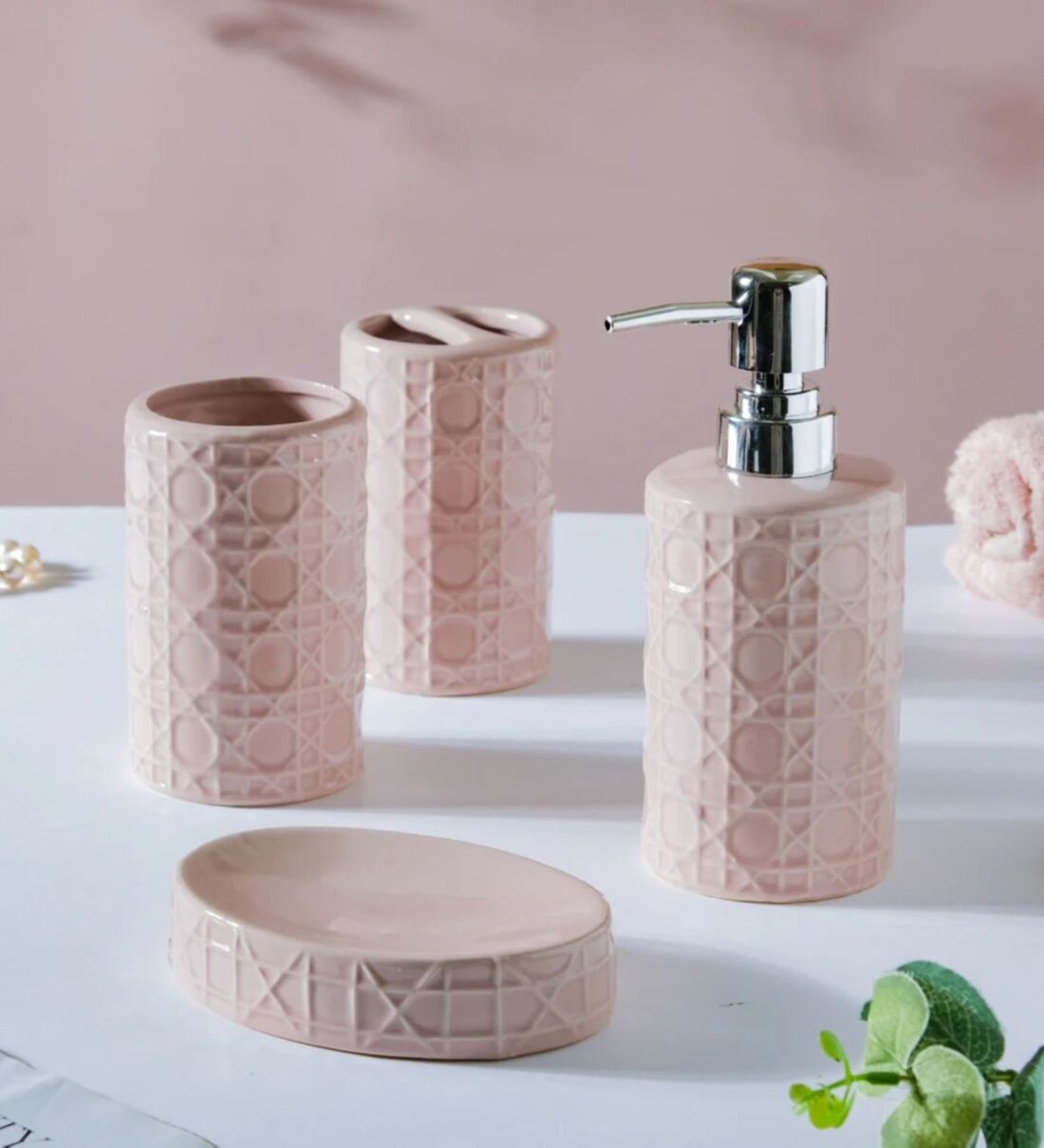 Buy Lalic Luxury Bright Ceramic Bathroom Accessory Set Online Soap