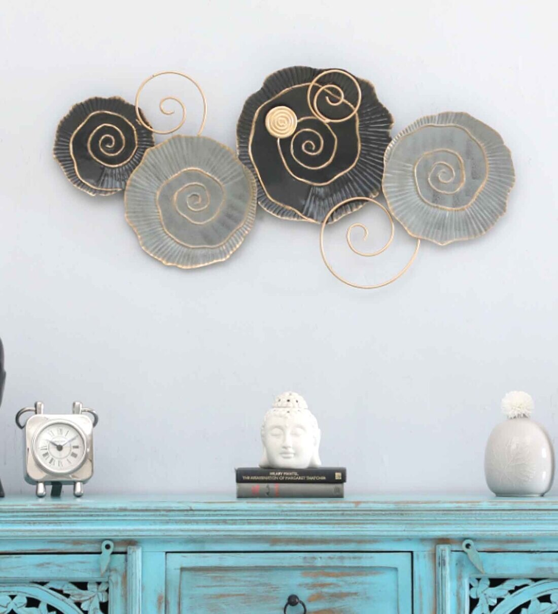 Buy Leafy Multicolor Metal Wall Art at 26 OFF by Kraphy Pepperfry