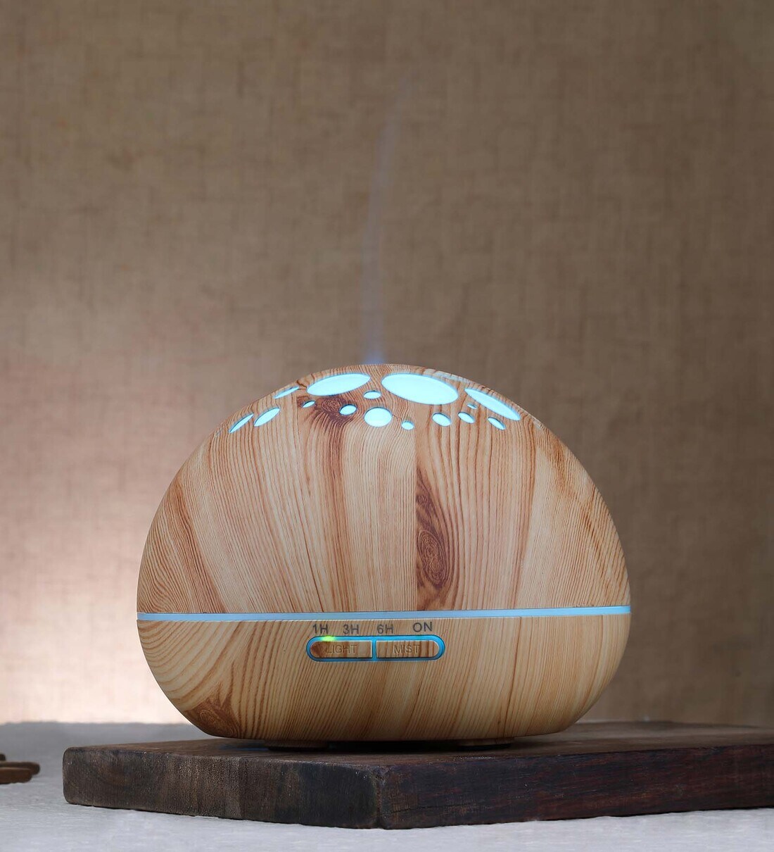 Buy Lightwood 2 in 1 Ultrasonic Aroma Diffuser Humidifier with 4