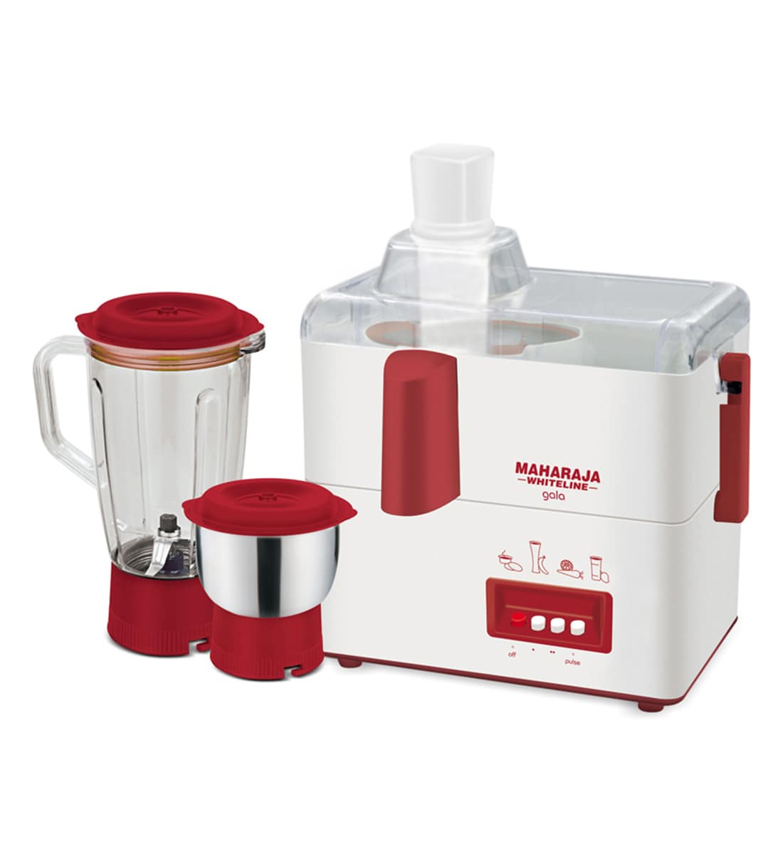 Buy Maharaja Whiteline Gala 450W Juicer Mixer Grinder Online Juicer