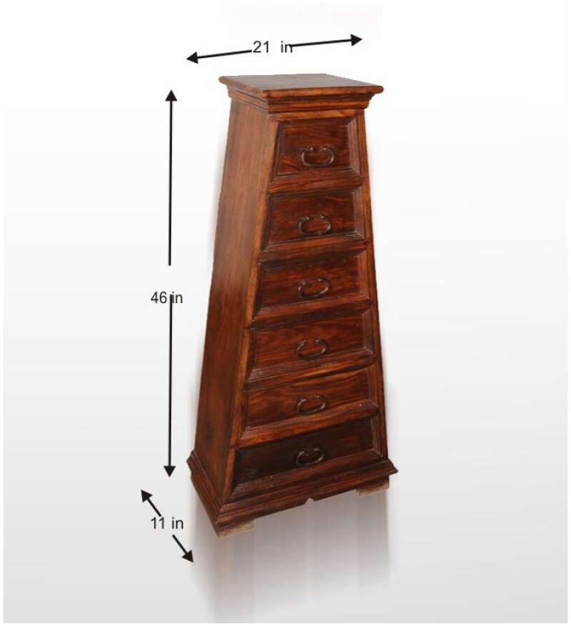 Buy Rajputana Pyramid Shaped Chest Of Drawers Online
