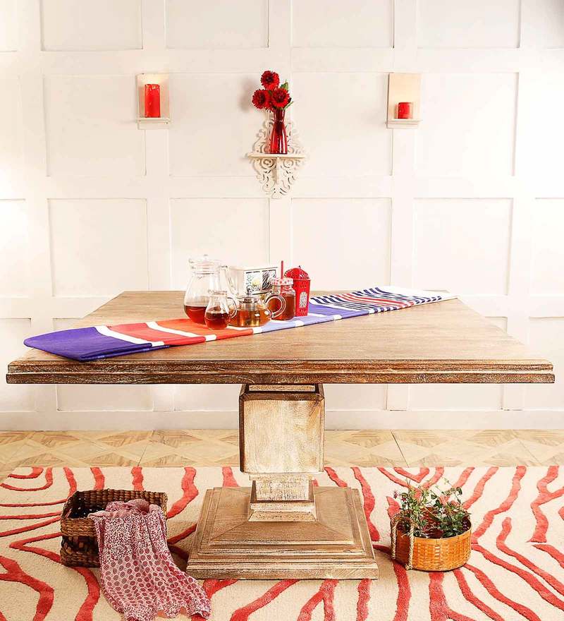 Buy Spaceone Space Saving Single Bed cum Four Seater Dining Table cum