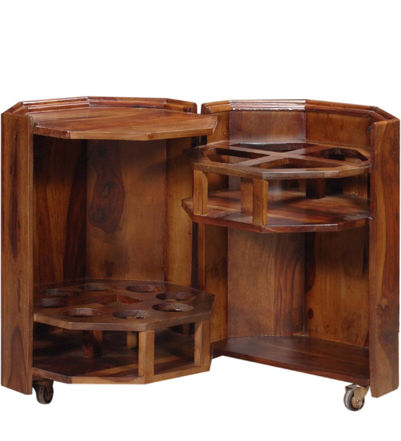 Buy Colville Bar in Provincial Teak Finish by Woodsworth Online