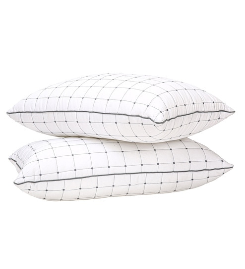 Microfiber 27 L x 17 W Inch Pillow (Set of 2)