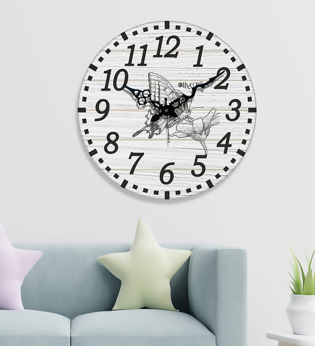 Buy Multicolour Engineered Wood Battery Operated Wall Clock At 60 OFF   Multicolour Engineered Wood Battery Operated Wall Clock Multicolour Engineered Wood Battery Operated Ccp4ez 