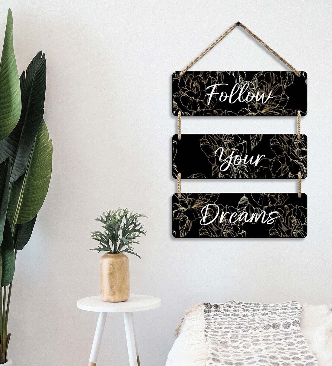 Buy Multicolour Wooden Wall Hanging By Sehaz Artworks Online - Wooden ...