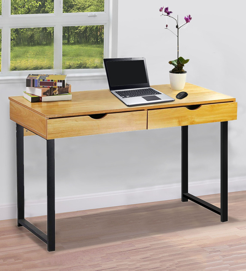 Buy Fargo Home Office Desk In Wenge Colour By Hometown Online