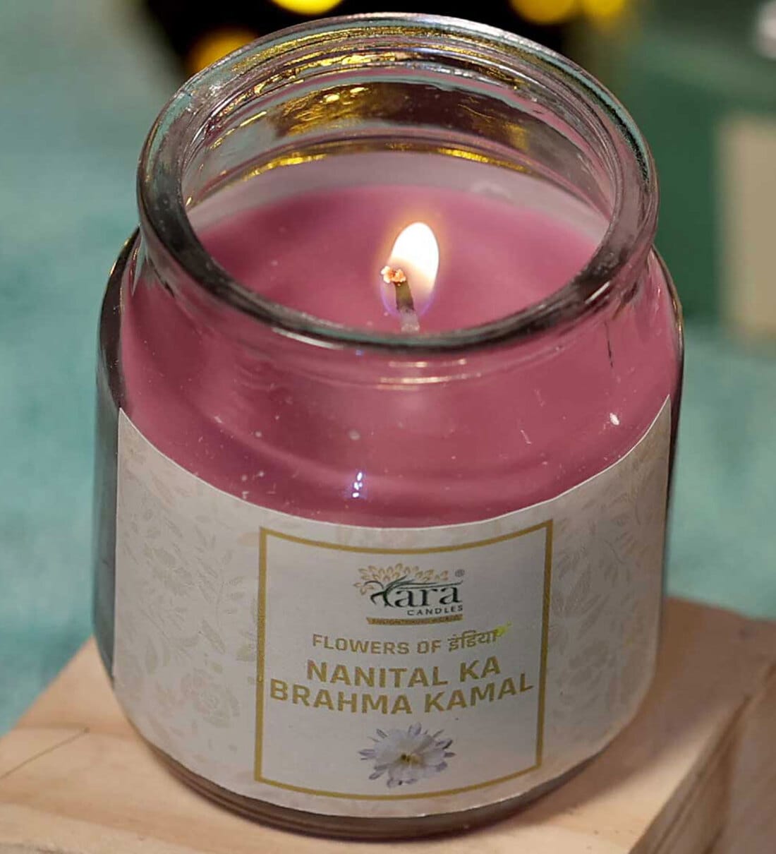 Buy Nainital Brahmakamal Scented Jar Candle Flowers Collection Online Scented Candles