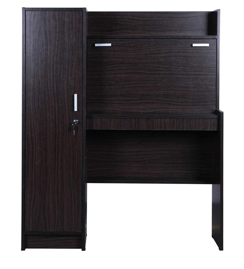 Buy Nakamura Study Table with in Wenge Finish by Mintwud Online Modern Study Tables