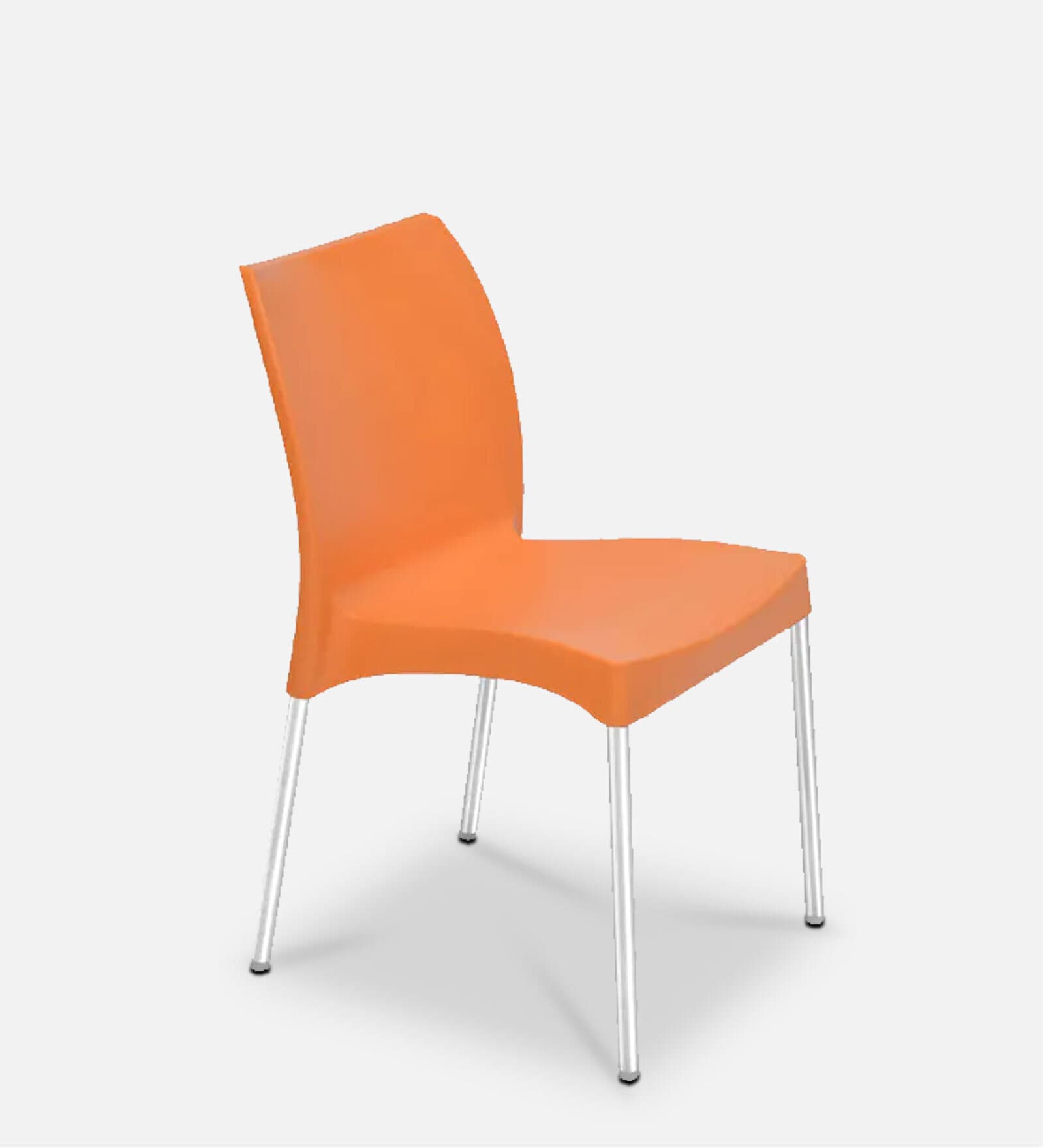 Buy Novella NS07SS Plastic Chair in Orange Online Plastic Chairs
