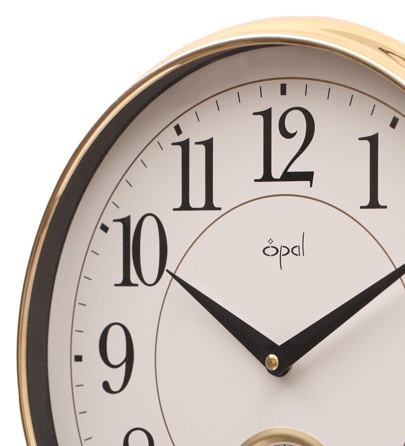 Buy White ABS Wall Clock by Opal Online Modern Wall Clocks Wall