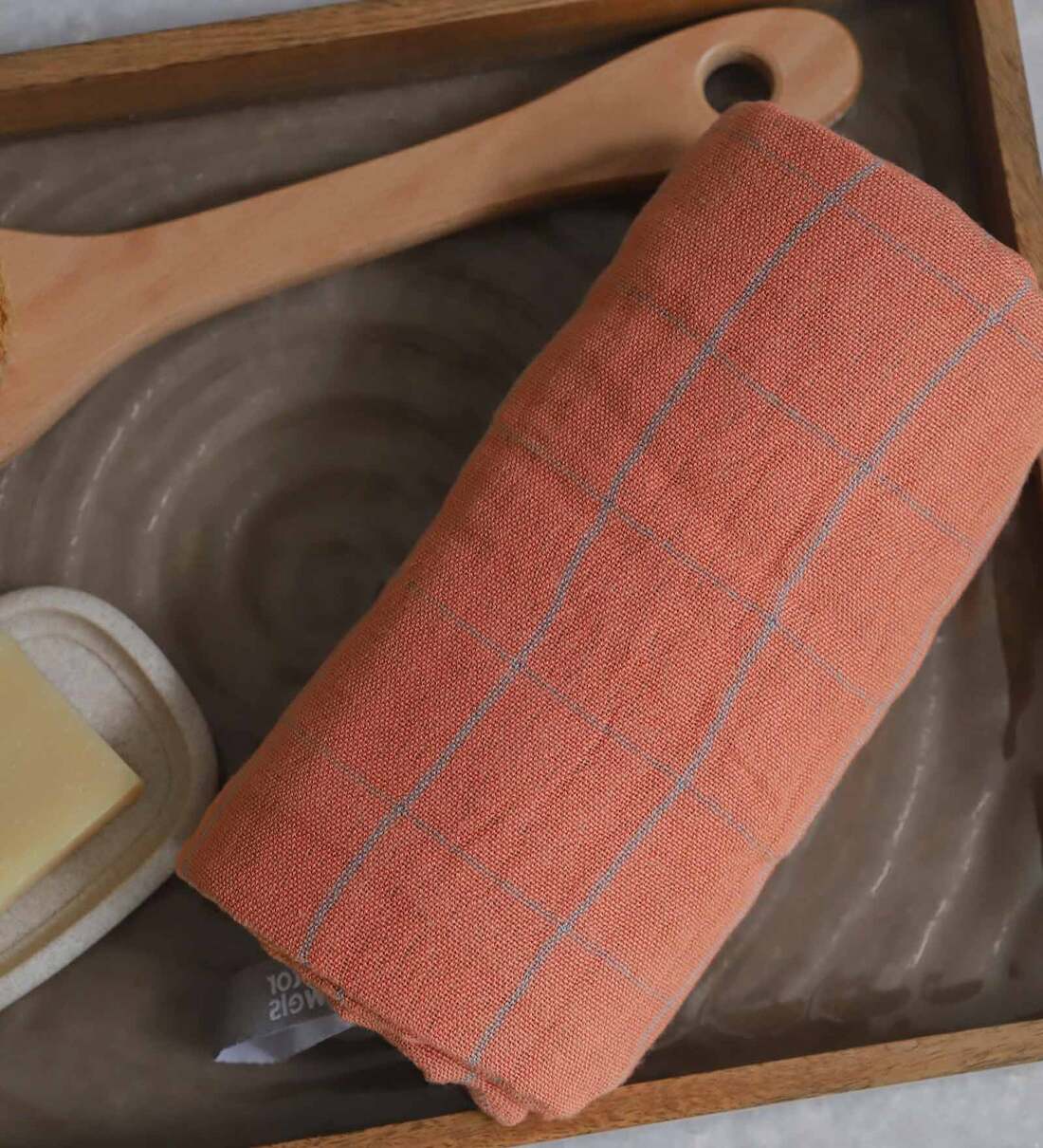 Buy Orange Cotton Blend Solid 360 GSM Bath Towel (1 Pc) by DOCTOR