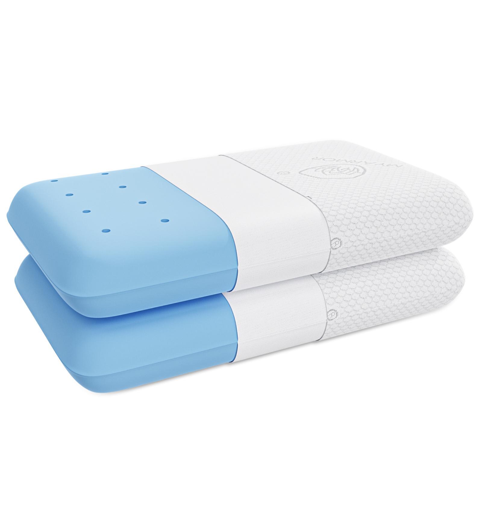 Buy Orthopedic Ventilated Cooling Gel Infused 24 x 15 Inch Pillow with ...