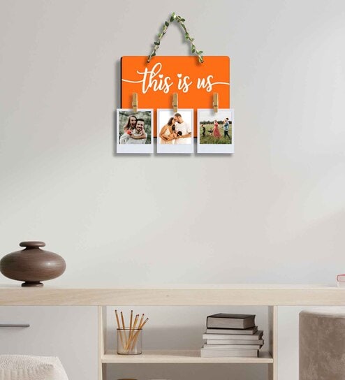 Engineered Wood Family 3 Clips Photo Frame deal from pepperfry Engineered Wood Family 3 Clips Photo Frame deal from pepperfry