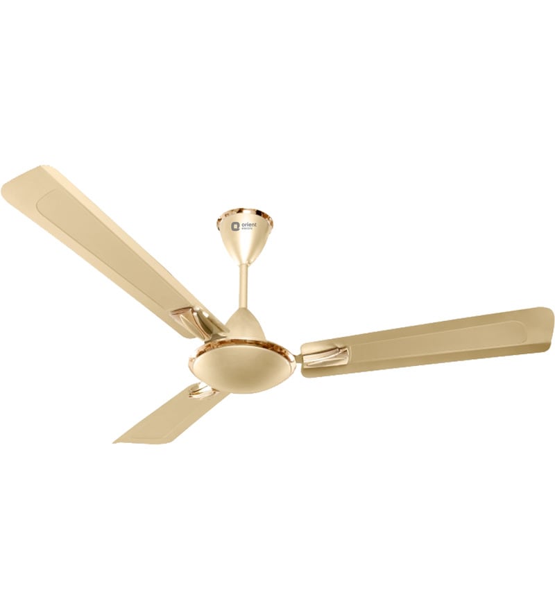 Buy Electric Aeroslim 1200 Mm Champagne Brown Ceiling Fan