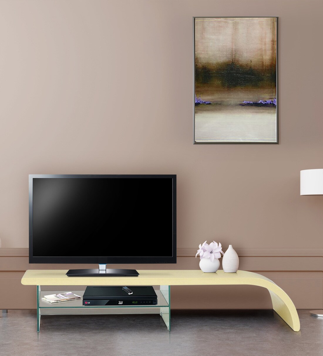 Buy Patric TV Console in Beige Colour at 87 OFF by home Pepperfry
