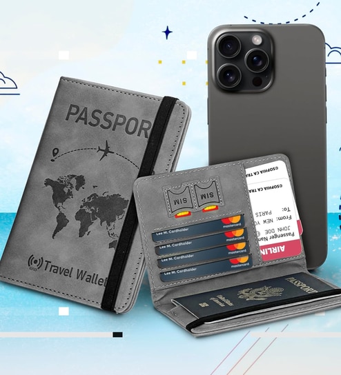 Passport and Card Holder Organiser deal from pepperfry Passport and Card Holder Organiser deal from pepperfry
