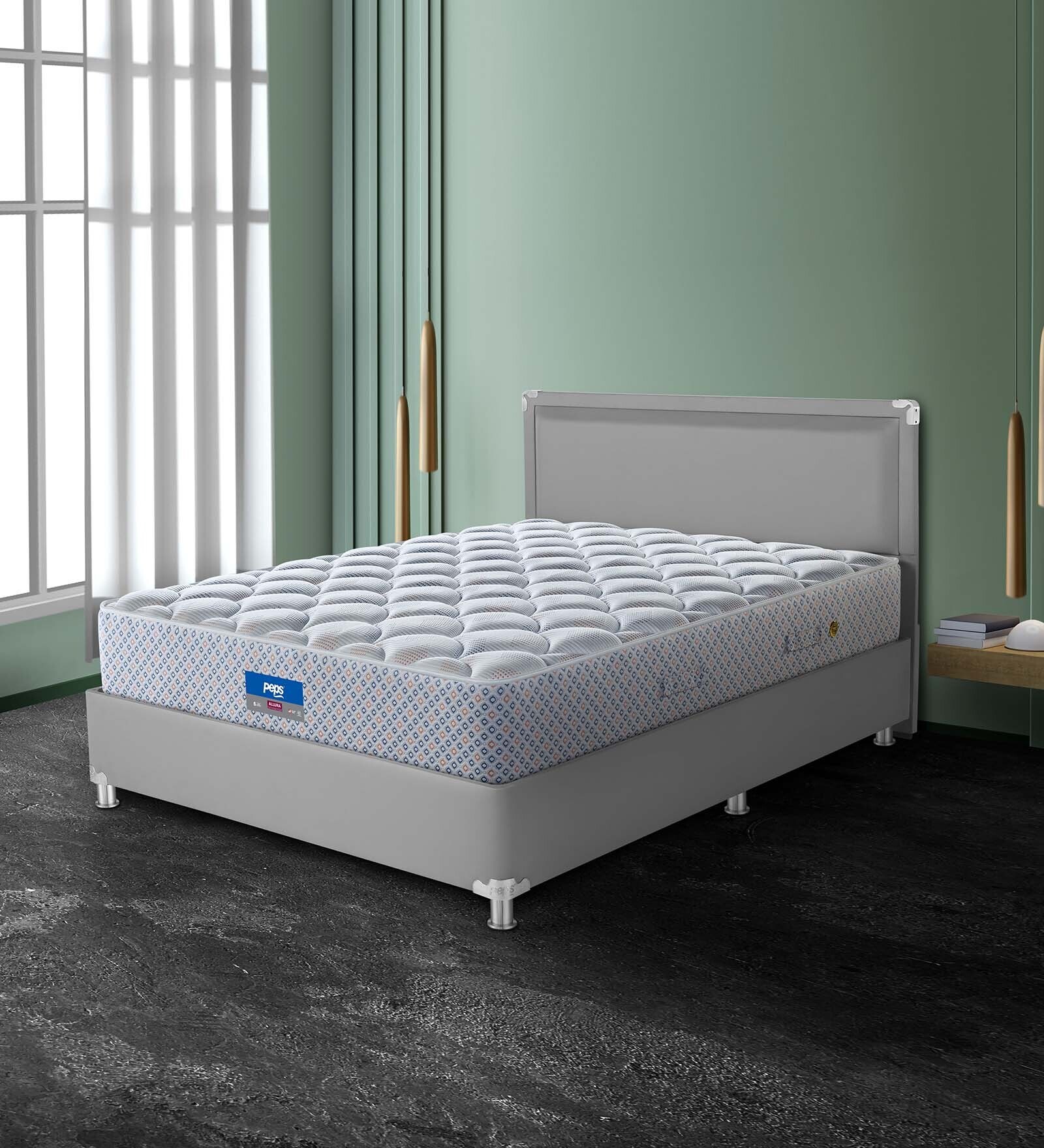 Buy Allura 6 inch Pocketed Spring King Size Mattress at 5 OFF by Peps