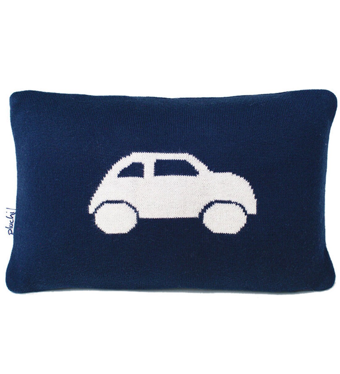 Buy Car Pillow in Dark Navy & Natural Colour by Pluchi at 100 OFF by