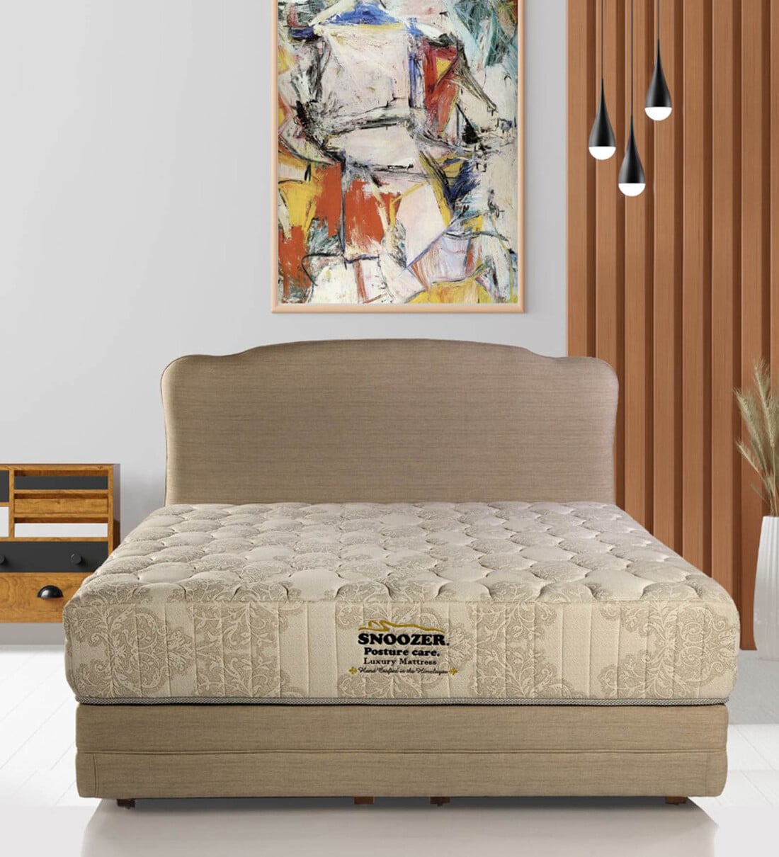 Buy Posture Care 8 inch HR Foam Single Mattress with Zero Partner