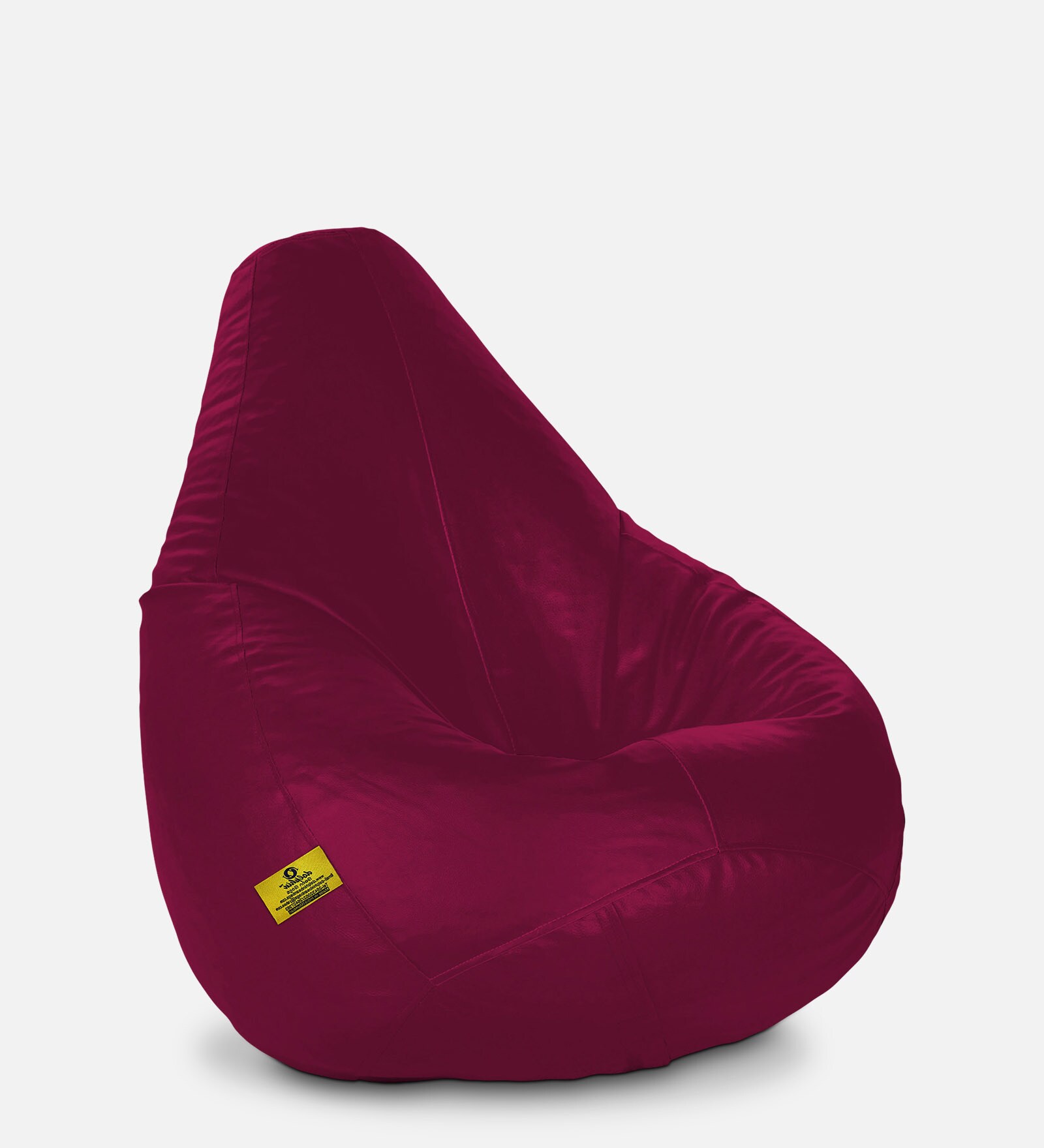 Buy Premium XL Size Bean Bag with Beans in Maroon Colour at 13 OFF by