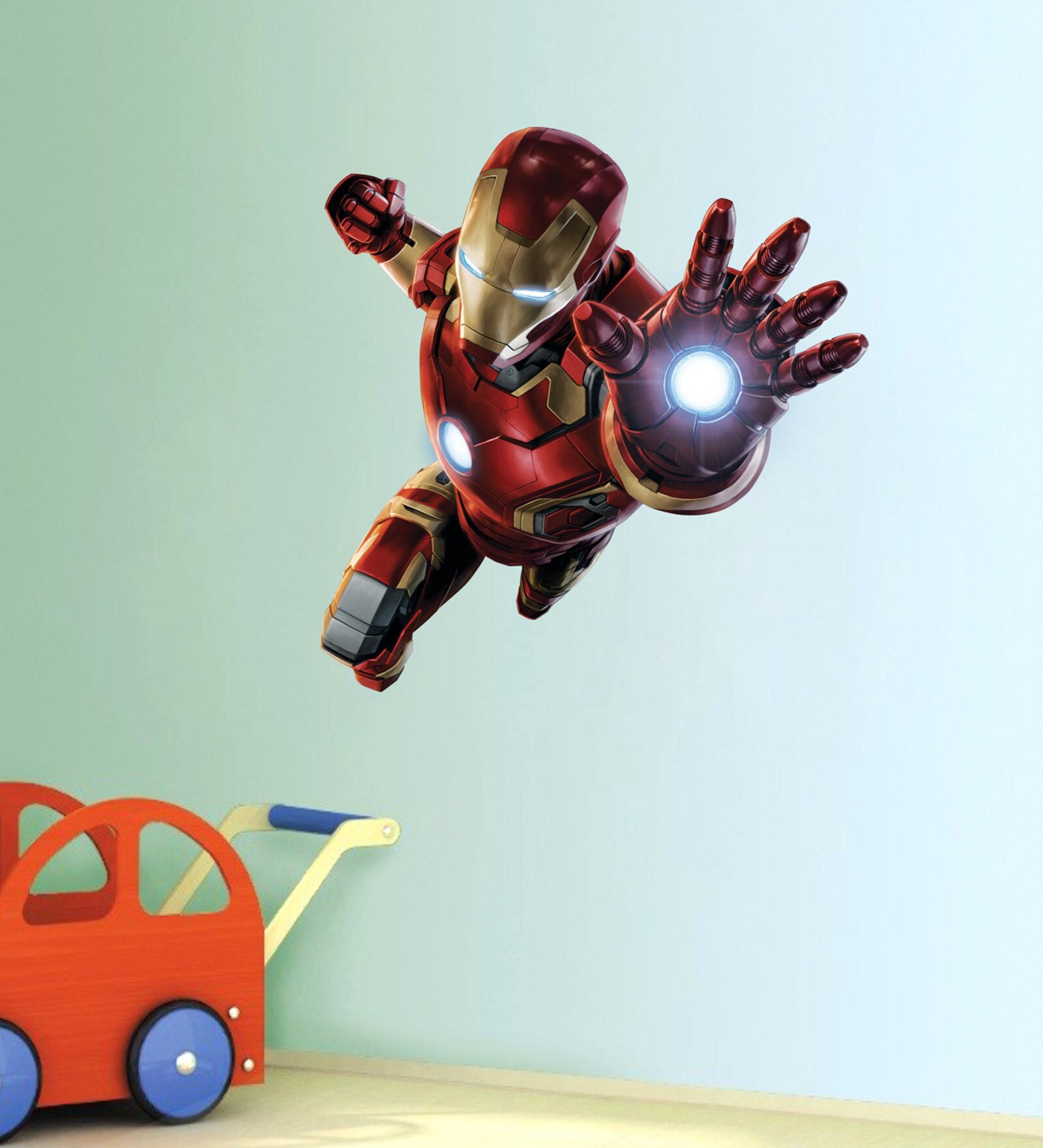 Buy PVC Vinyl Ironman Superhero Wall Sticker by Decor Kafe Online Kids Wall Stickers Kids