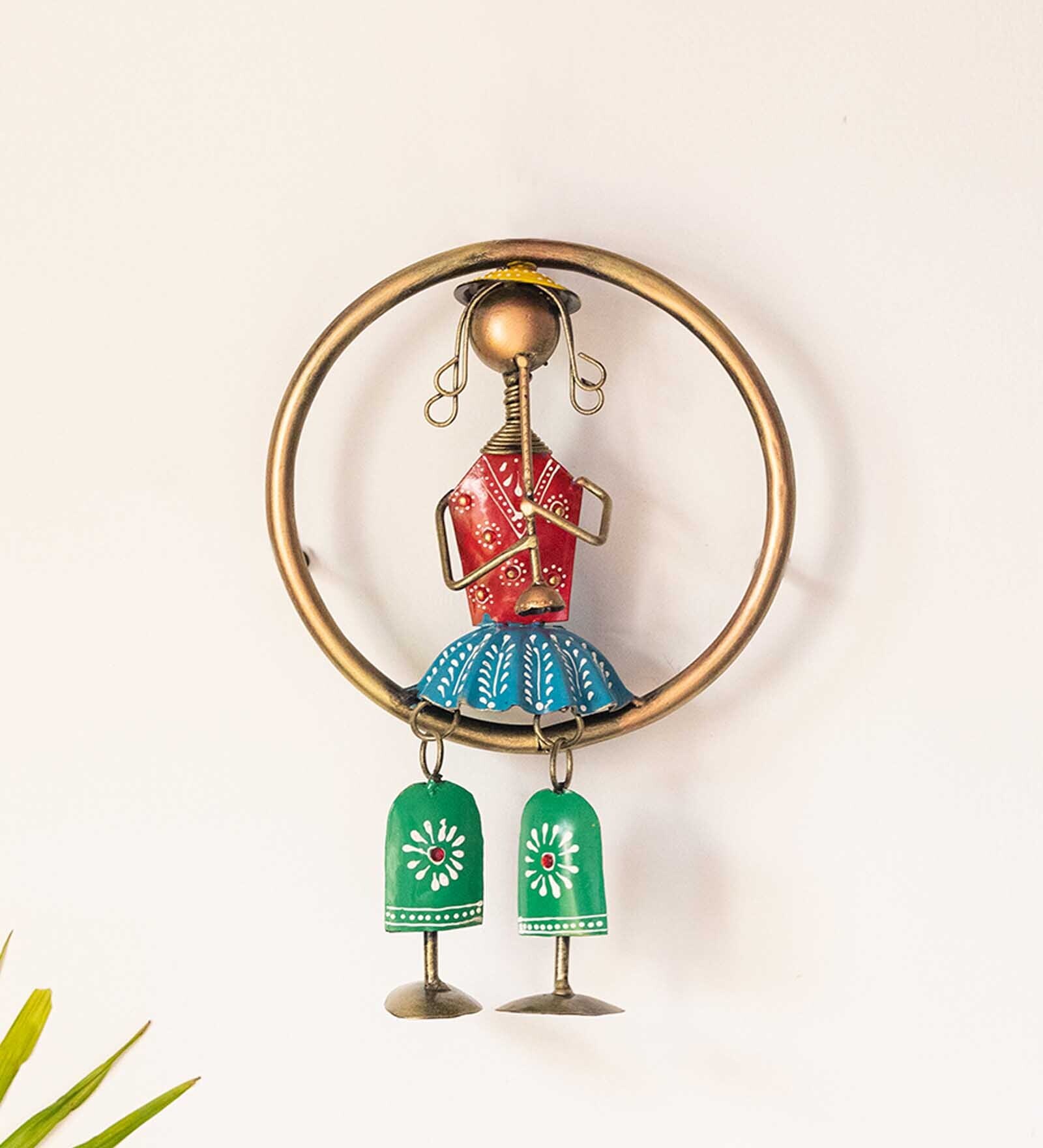 Buy Rajasthan Bansuri Folk Musician Handmade & HandPainted Wall Decor