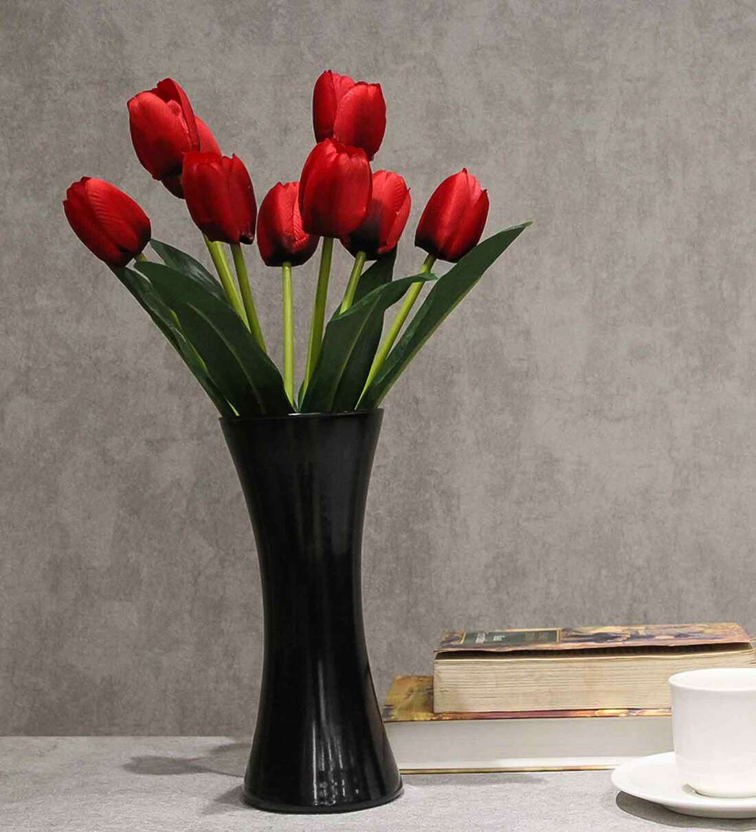 Buy Red Polyester Tulip Str Artificial Flowers Online Artificial Flowers Artificial Flowers