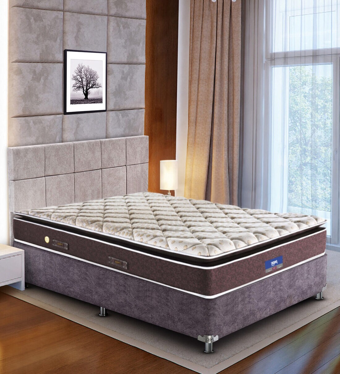 Buy Restonic Sanibel Pillow Top Reversible 6 Inch Bonnell Spring King