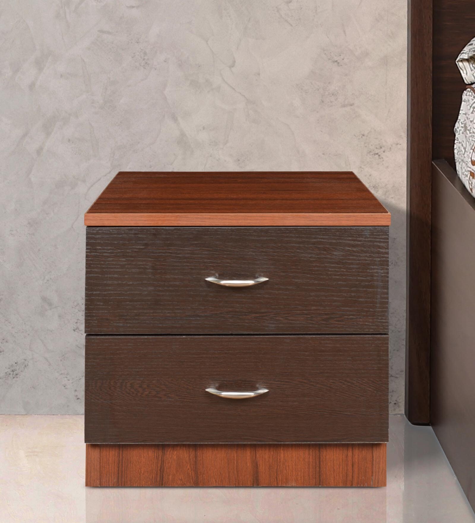 Buy Regent Side Table in Wenge Finish by Crystal Furnitech Online